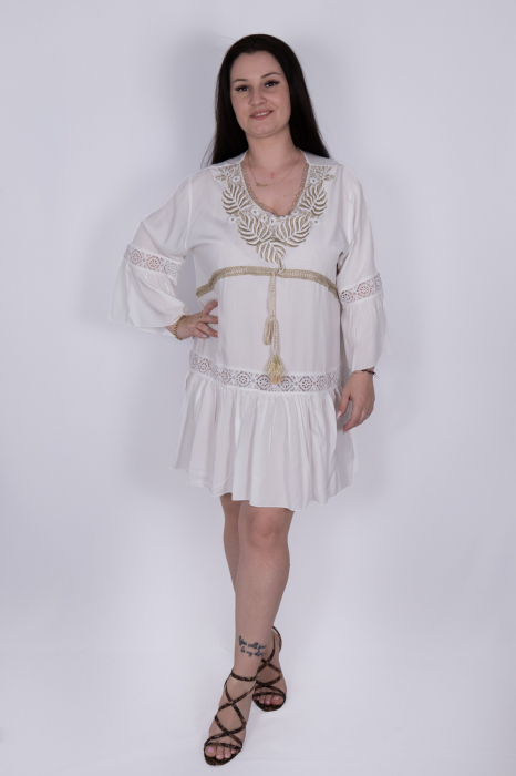 Rochie de plaja cu dantela [2]
