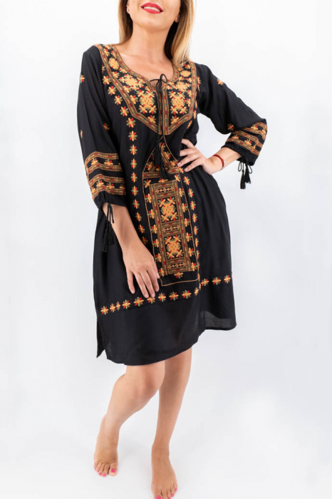 Rochie cu motive Traditionale  Angelica [3]