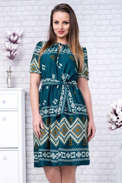 Rochie cu motive traditionale Ilinca 3 [2]