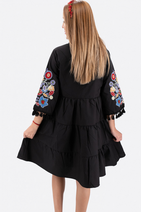 Rochie cu motive Traditionale Ligia 2 [3]