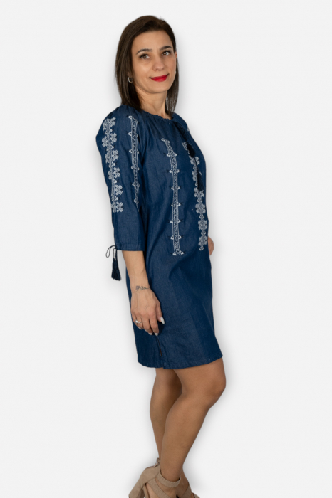 Rochie Stilizata Denim [2]