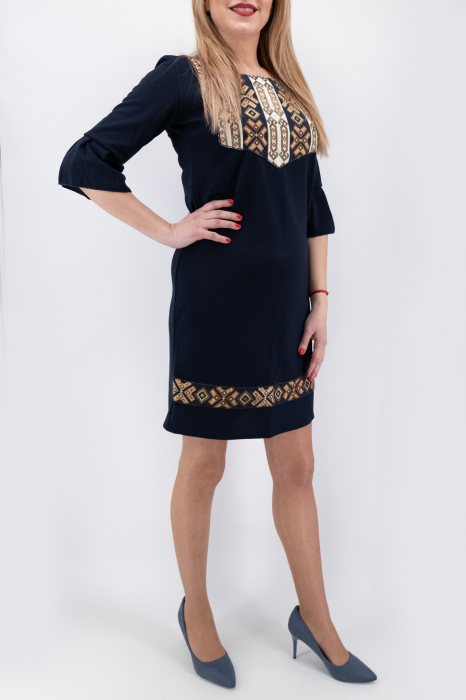 Rochie Stilizata cu Motive Traditionale Izabela 12 [3]