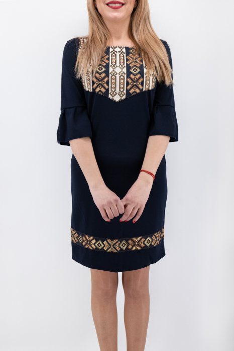 Rochie Stilizata cu Motive Traditionale Izabela 12 [2]