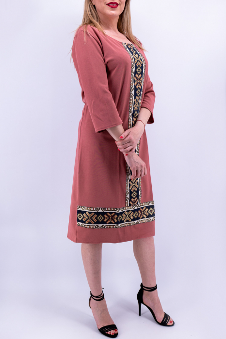 Rochie Stilizata cu Motive Traditionale Izabela 19 [2]