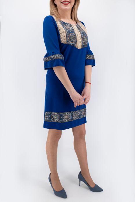 Rochie Stilizata cu Motive Traditionale Izabela 17 [3]