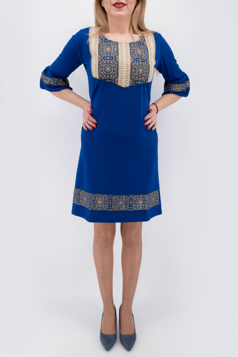 Rochie Stilizata cu Motive Traditionale Izabela 17 [4]