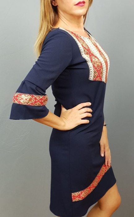 Rochie Stilizata cu Motive Traditionale Izabela 7 [3]