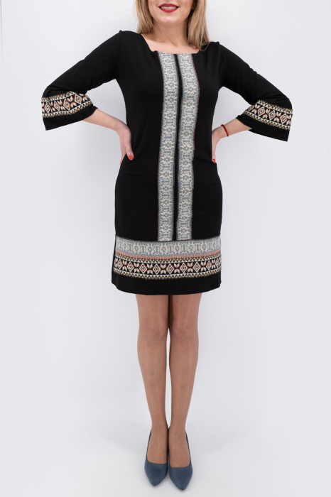 Rochie Stilizata cu Motive Traditionale Izabela 8 [2]
