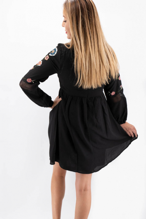Rochie cu motive Traditionale Anemona [4]