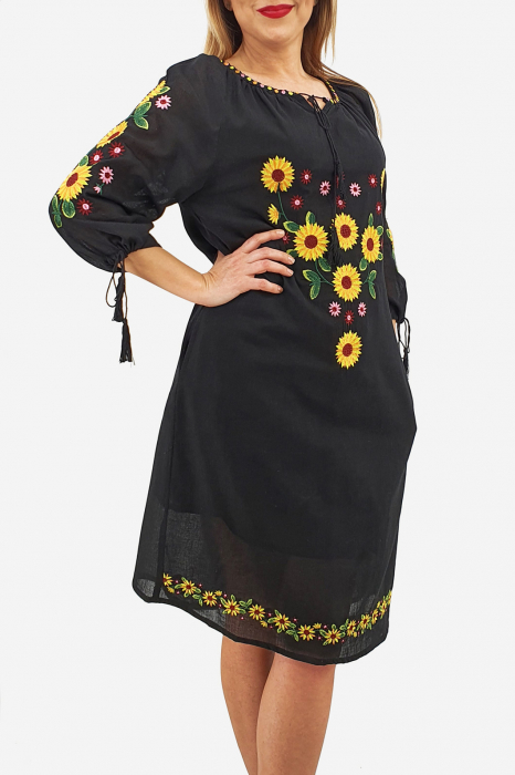 Rochie Traditionala Floarea Soarelui [3]
