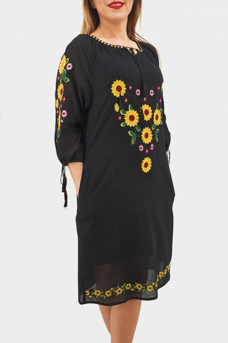 Rochie Traditionala Floarea Soarelui [2]