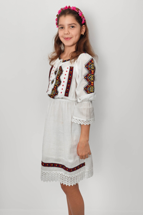 Rochie traditionala fetite Zoe 2 [2]