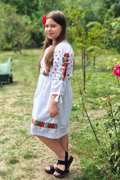 Rochie traditionala fetite Minodora [3]