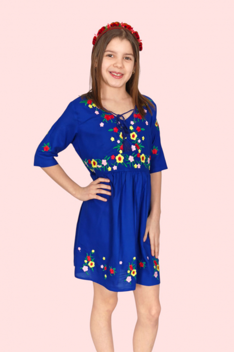 Rochie traditionala fetite Eva 2 [3]