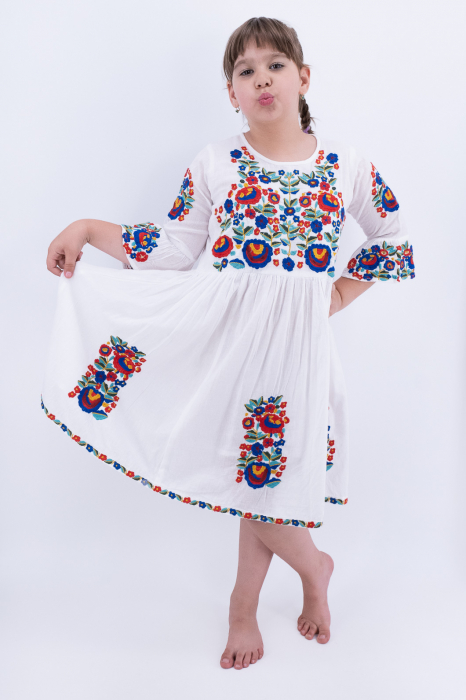 Rochie traditionala Fetita Fiorela 5 [3]