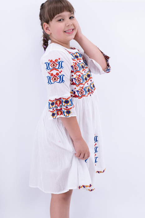 Rochie traditionala Fetita Fiorela 6 [3]