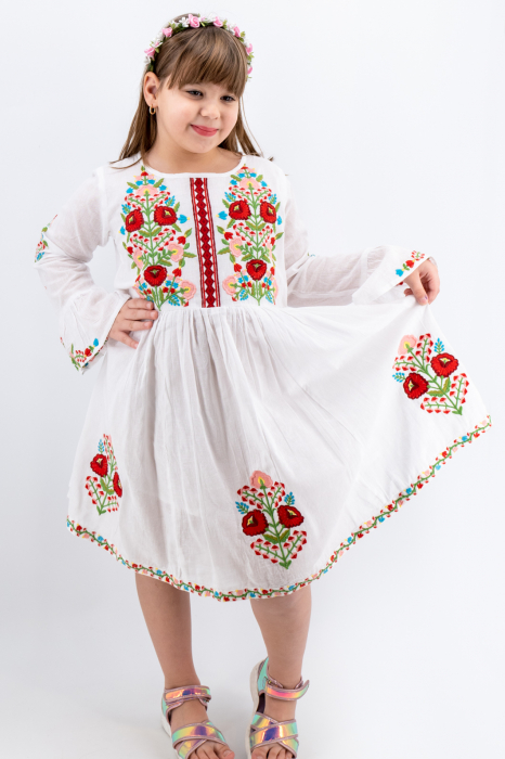 Rochie traditionala Fetita Fiorela 2 [2]