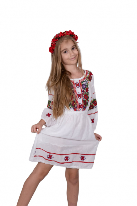 Rochie traditionala fetite Maria 14 [3]