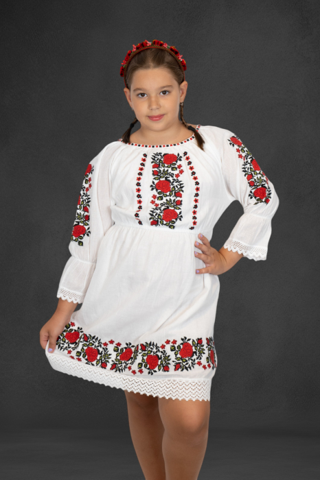 Rochie traditionala fetite Elvira 2 [3]