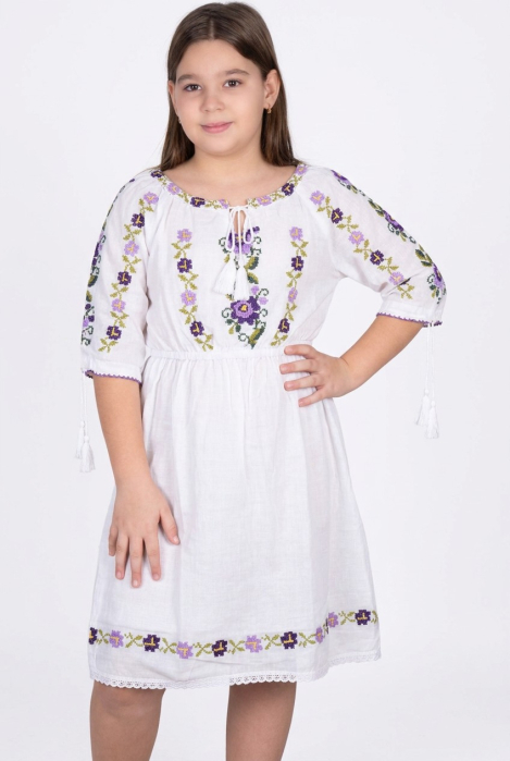Rochie traditionala fetite Maricica 2 [2]