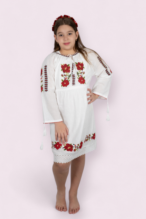 Rochie traditionala fetite Alberta 2 [3]