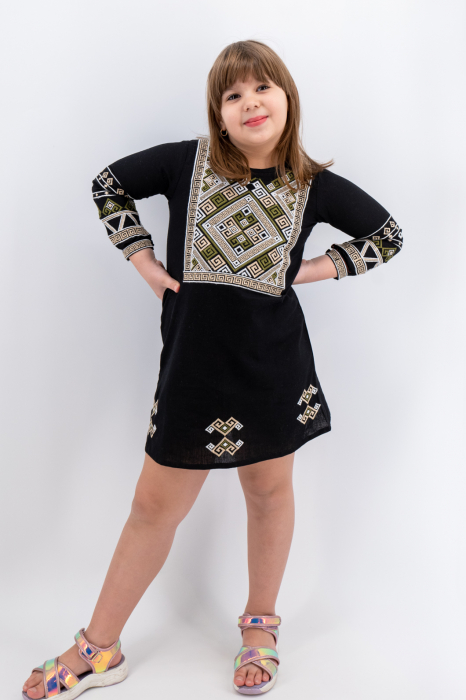 Rochie traditionala fetite Rosa 2 [2]