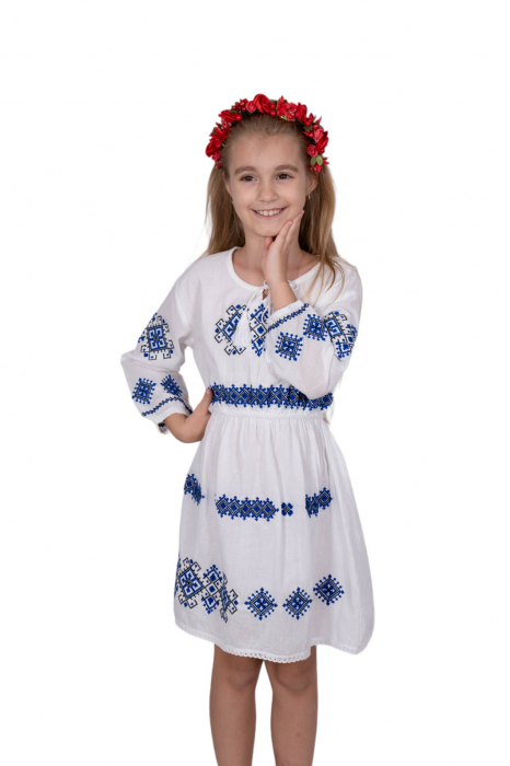 Rochie traditionala fetite Sandrina 2 [5]
