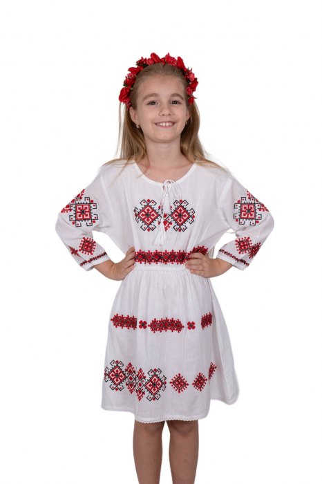 Rochie traditionala fetite Sandrina [4]