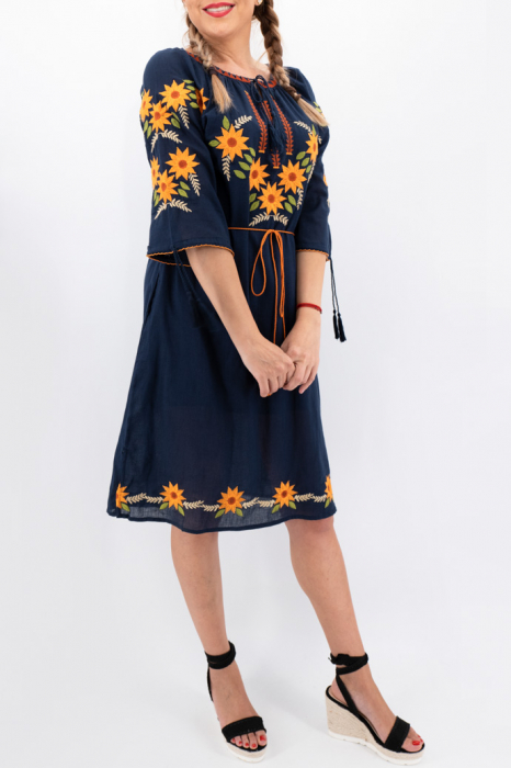 Rochie Traditionala Floarea Soarelui 11 [3]