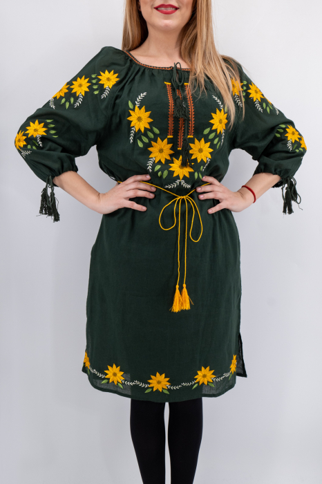 Rochie Traditionala Floarea Soarelui 12 [2]