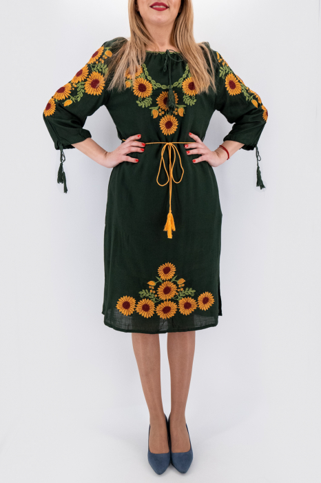 Rochie Traditionala Floarea Soarelui 16 [2]