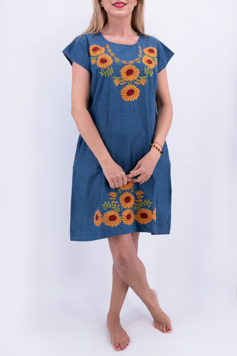 Rochie Traditionala Floarea Soarelui 23 [2]