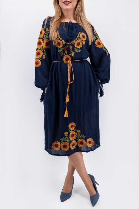Rochie Traditionala Floarea Soarelui 17 [2]