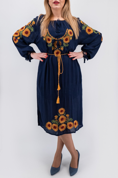Rochie Traditionala Floarea Soarelui 17 [3]
