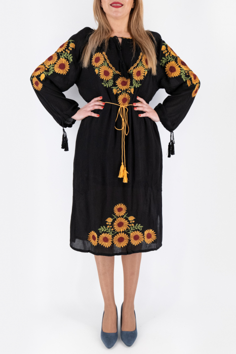 Rochie Traditionala Floarea Soarelui 18 [3]