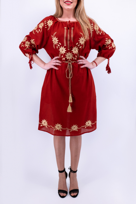Rochie Traditionala Floarea Soarelui 19 [3]