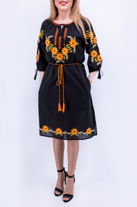 Rochie Traditionala Floarea Soarelui 20 [2]