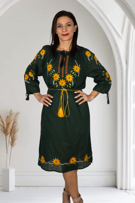 Rochie Traditionala Floarea Soarelui 23 [2]