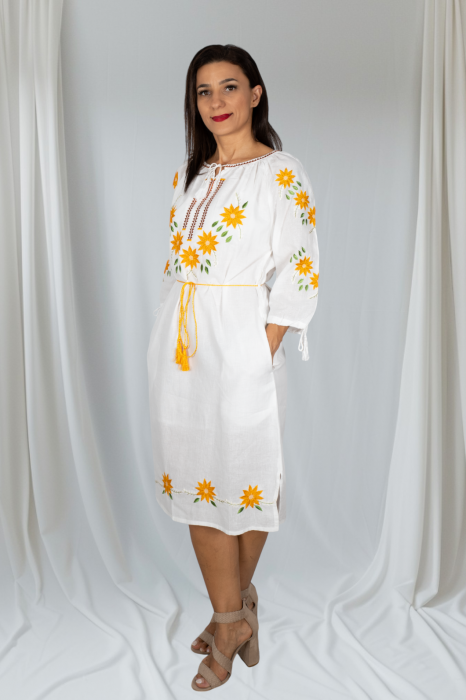 Rochie Traditionala Floarea Soarelui 24 [3]