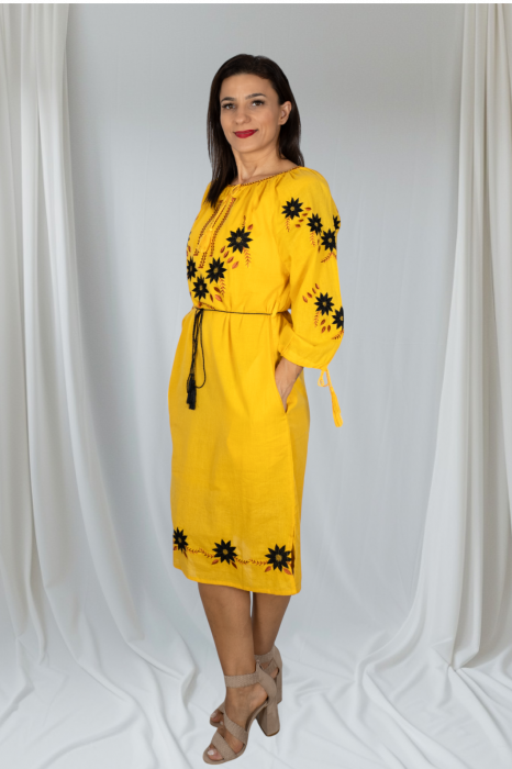Rochie Traditionala Floarea Soarelui 25 [4]
