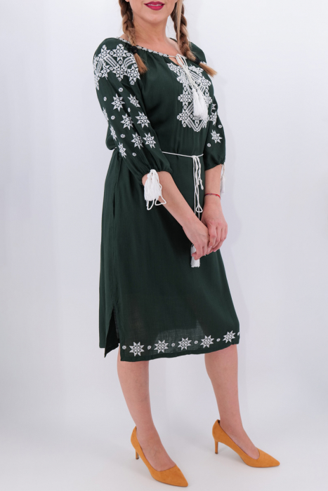 Rochie Traditionala Floarea Soarelui 8 [4]