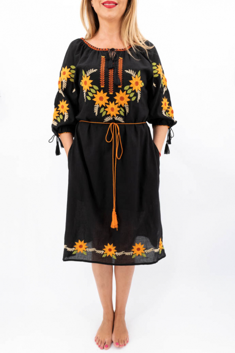 Rochie Traditionala Floarea Soarelui 9 [2]
