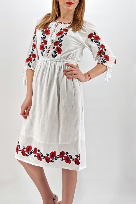 Rochie Traditionala Lacramioara - Masura Mare [2]