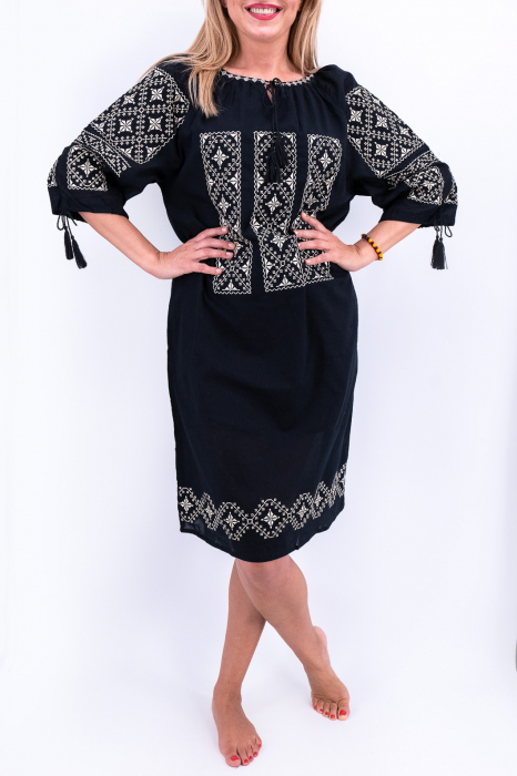Rochie Traditionala Naty - Marime Mare [3]