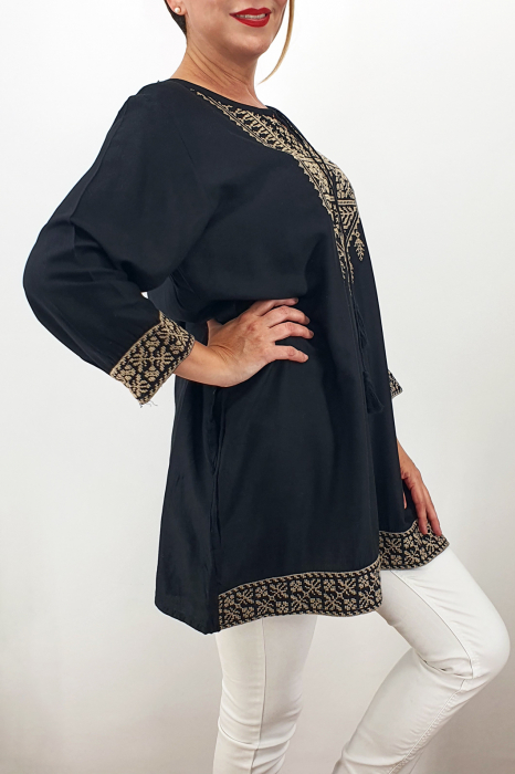 Rochie Traditionala Marime Mare - Batal [2]