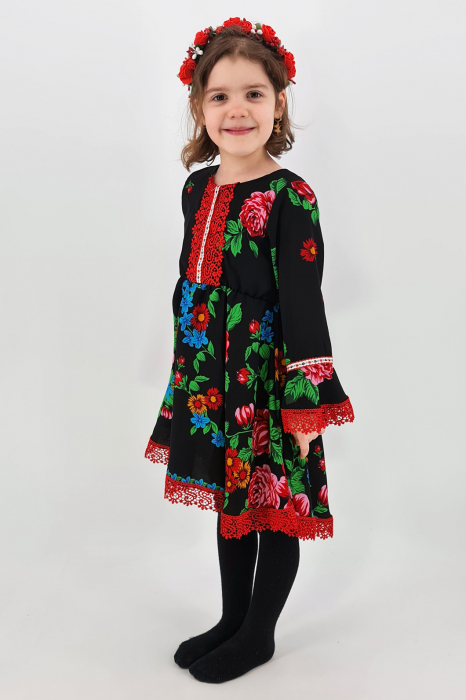 Rochita cu tematica florala de la 4 an la 6 ani - 3 [2]