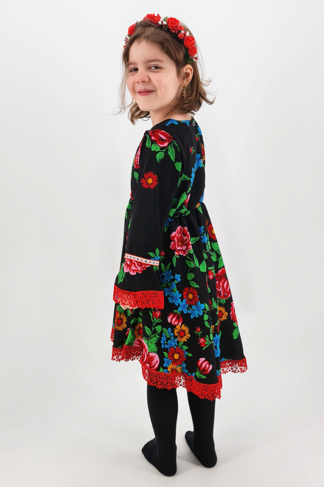 Rochita cu tematica florala de la 4 an la 6 ani - 3 [3]