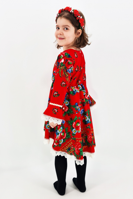 Rochita cu tematica florala de la 4 an la 6 ani - 2 [3]