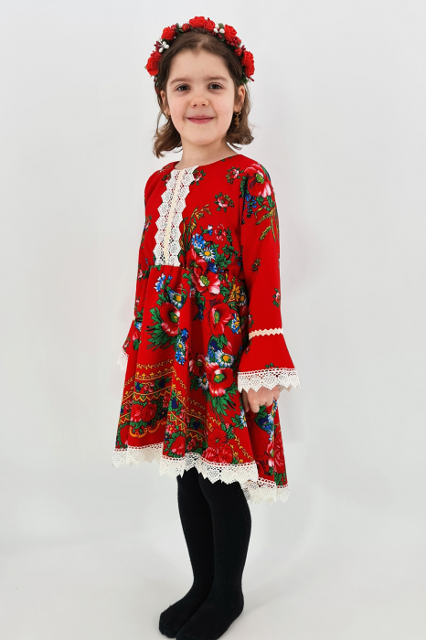 Rochita cu tematica florala de la 4 an la 6 ani - 2 [2]