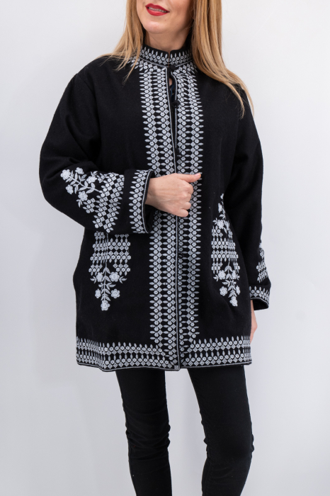 Sacou/Pardesiu brodat cu motive traditionale 12 [5]